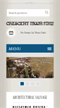 Mobile Screenshot of crescentmoonantiquesandsalvage.com